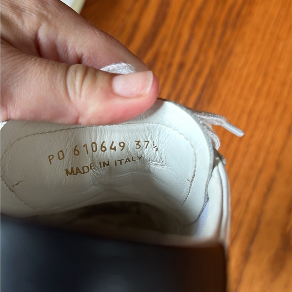 Saint Laurent White Sneakers, Women’s, 7.5 - Picture 4 of 6